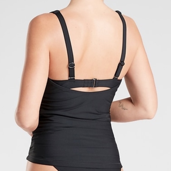 NWT Athleta Aqualuxe Square Neck Bra Cup Tankini - Picture 2 of 11
